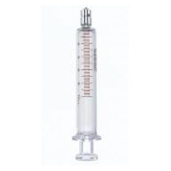 Syringe 5cc Luer Lock Glass w/o Needle Loss of Resistance 10/Ca